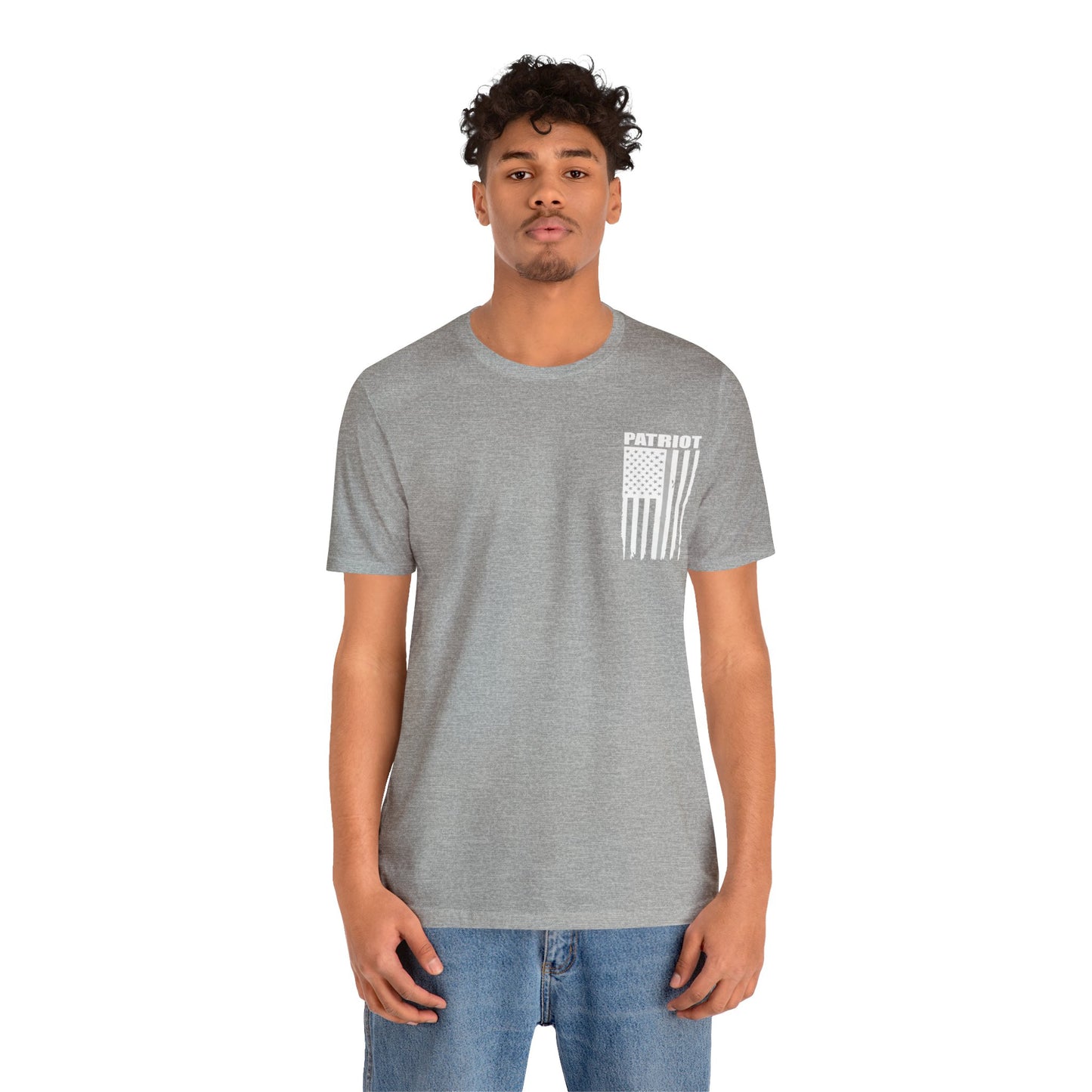 Patriot Collection (Thin Silver Line) - Unisex Fuser T-shirt