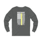 Patriot Collection (Thin Yellow Line) - Unisex Jersey Long Sleeve Tee