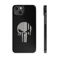 American Punisher Collection (Thin Silver Line) - iPhone Cases