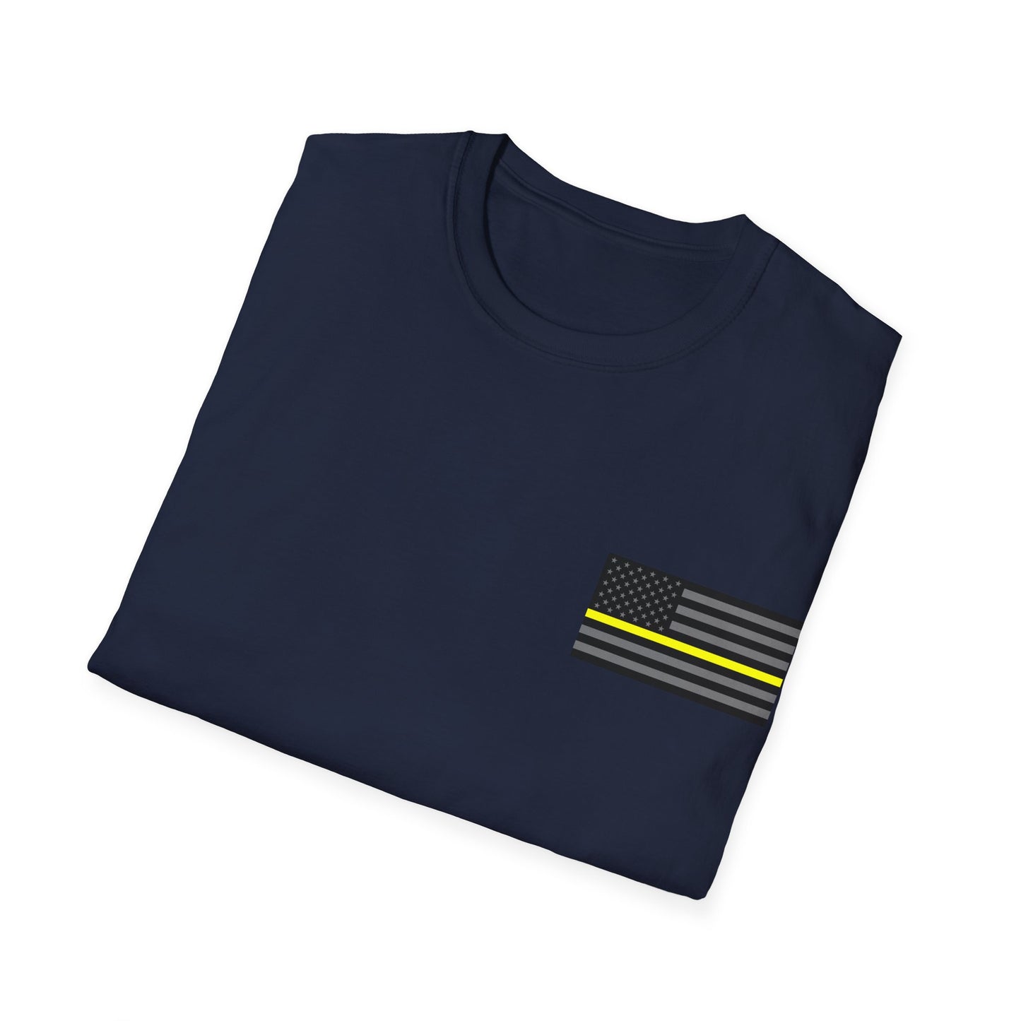 Never Forget Collection (Thin Yellow Line) - Unisex Softstyle T-Shirt