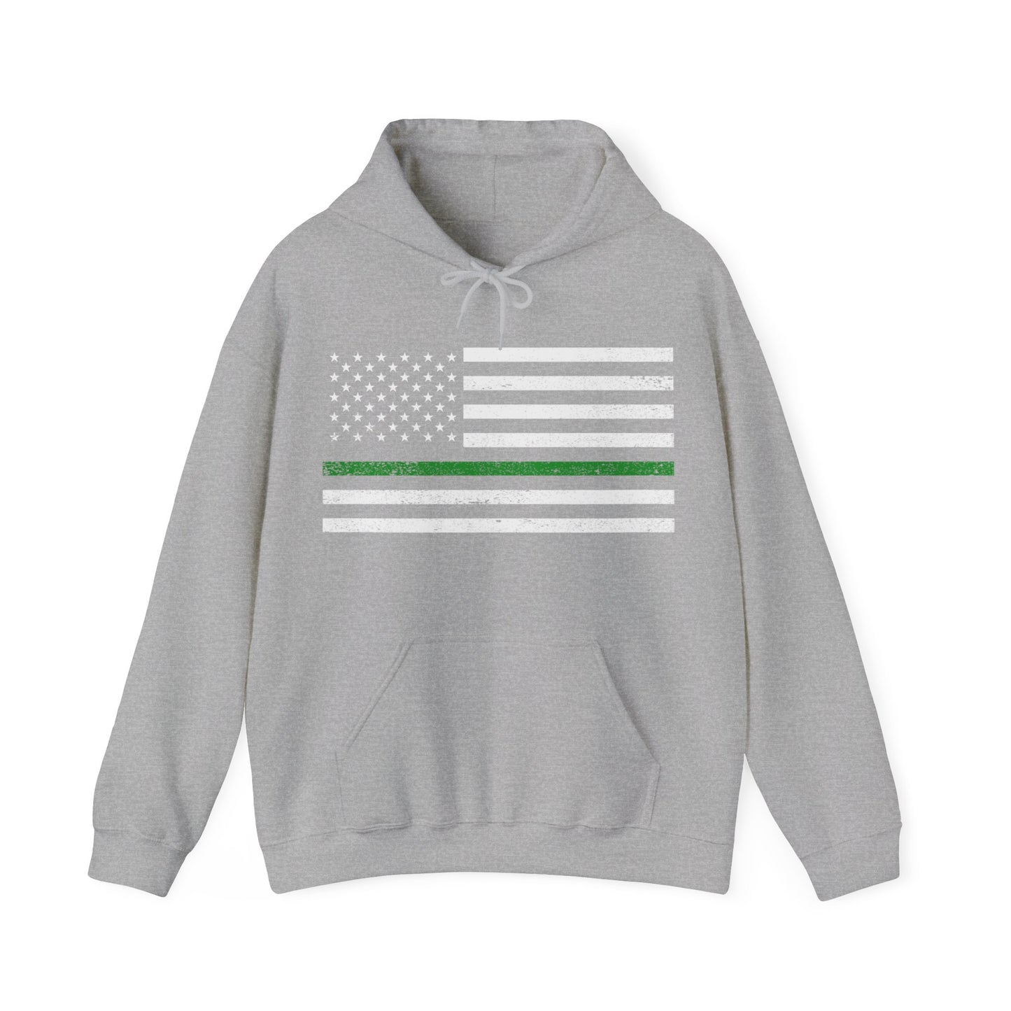 Warrior Collection (Thin Green Line) - Unisex Heavy Blend™ Hooded Sweatshirt