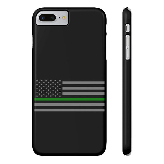 Never Forget Collection (Thin Green Line) - iPhone Cases