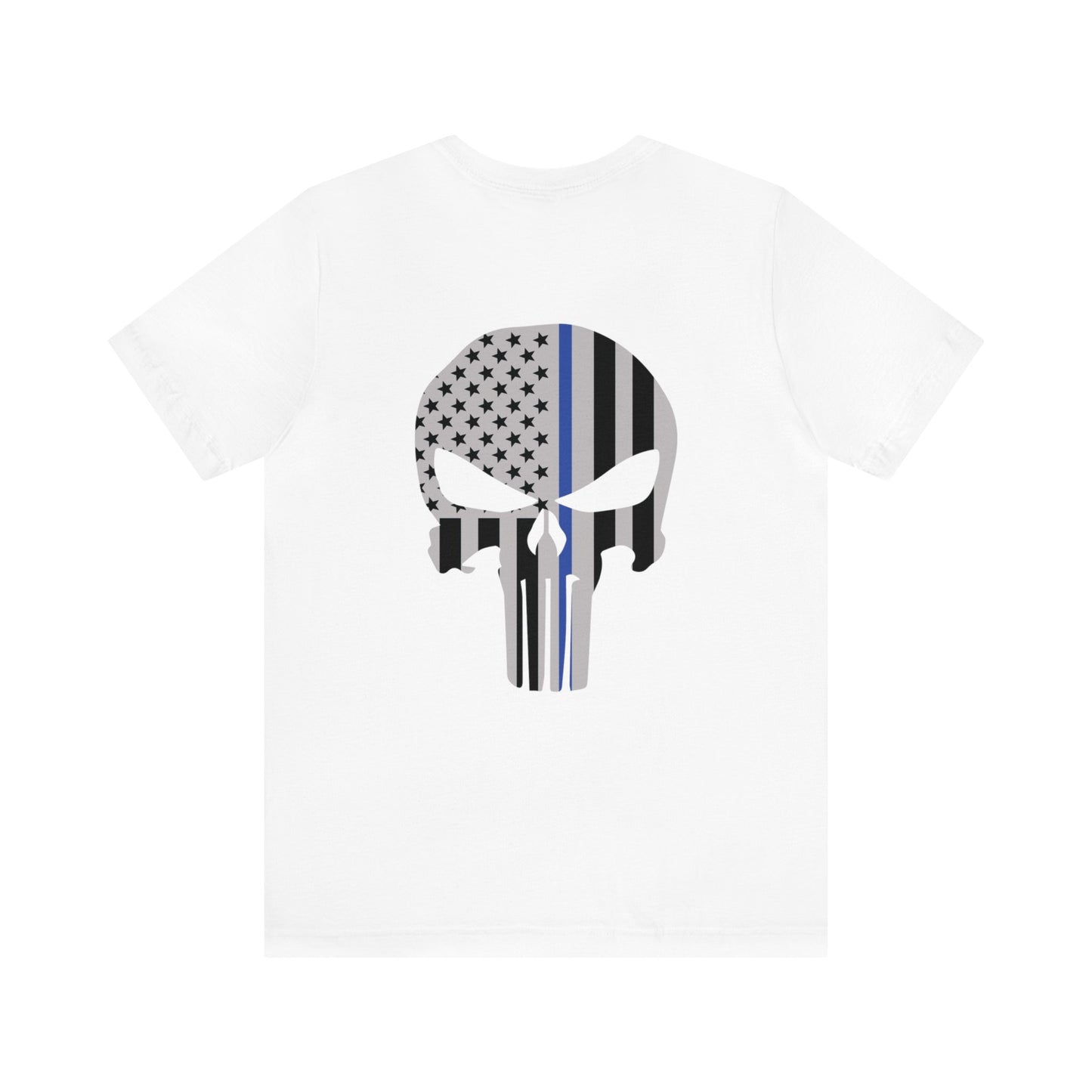 American Punisher Collection (Thin Blue Line) - Unisex Fuser T-shirt