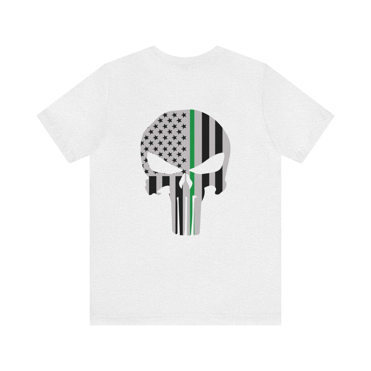 American Punisher Collection (Thin Green Line) - Unisex Fuser T-shirt