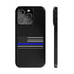 Never Forget Collection (Thin Blue Line) - iPhone Cases