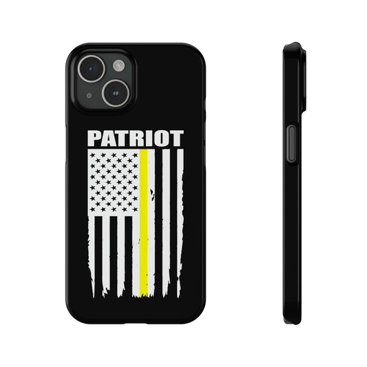 Patriot  Collection (Thin Yellow Line) -  iPhone Cases