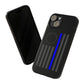 Freedom Collection - (Thin Blue Line) - iPhone Cases