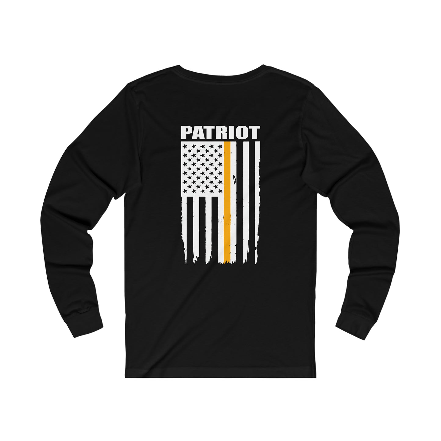 Patriot Collection (Thin Orange Line) - Unisex Jersey Long Sleeve Tee