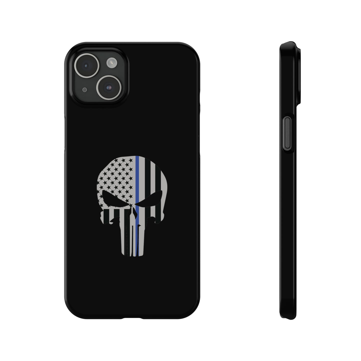 American Punisher Collection (Thin Blue Line) - iPhone Cases