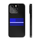 Standard Collection (Thin White & Blue Line) - iPhone Cases