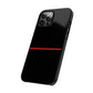 Thin Line Collection (Thin Red Line) - iPhone Cases