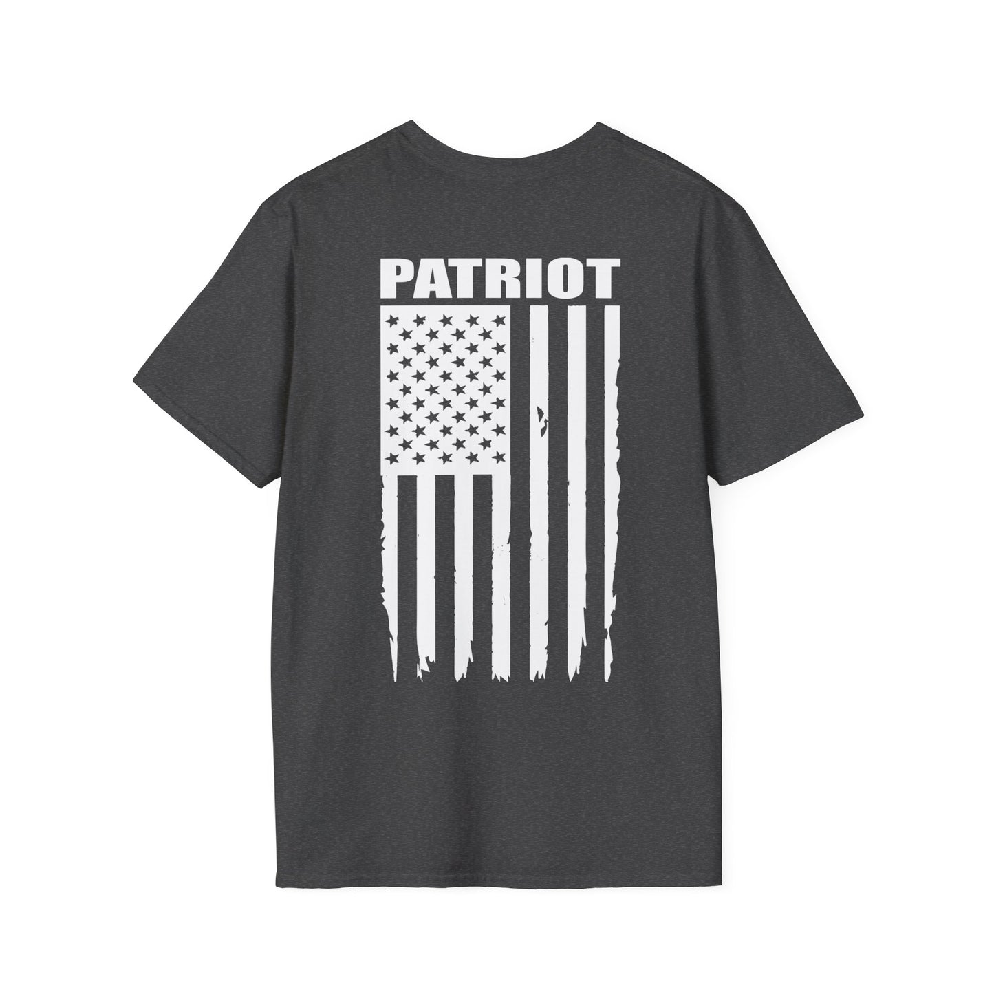 Patriot Collection (Thin White Line) - Unisex Softstyle T-Shirt