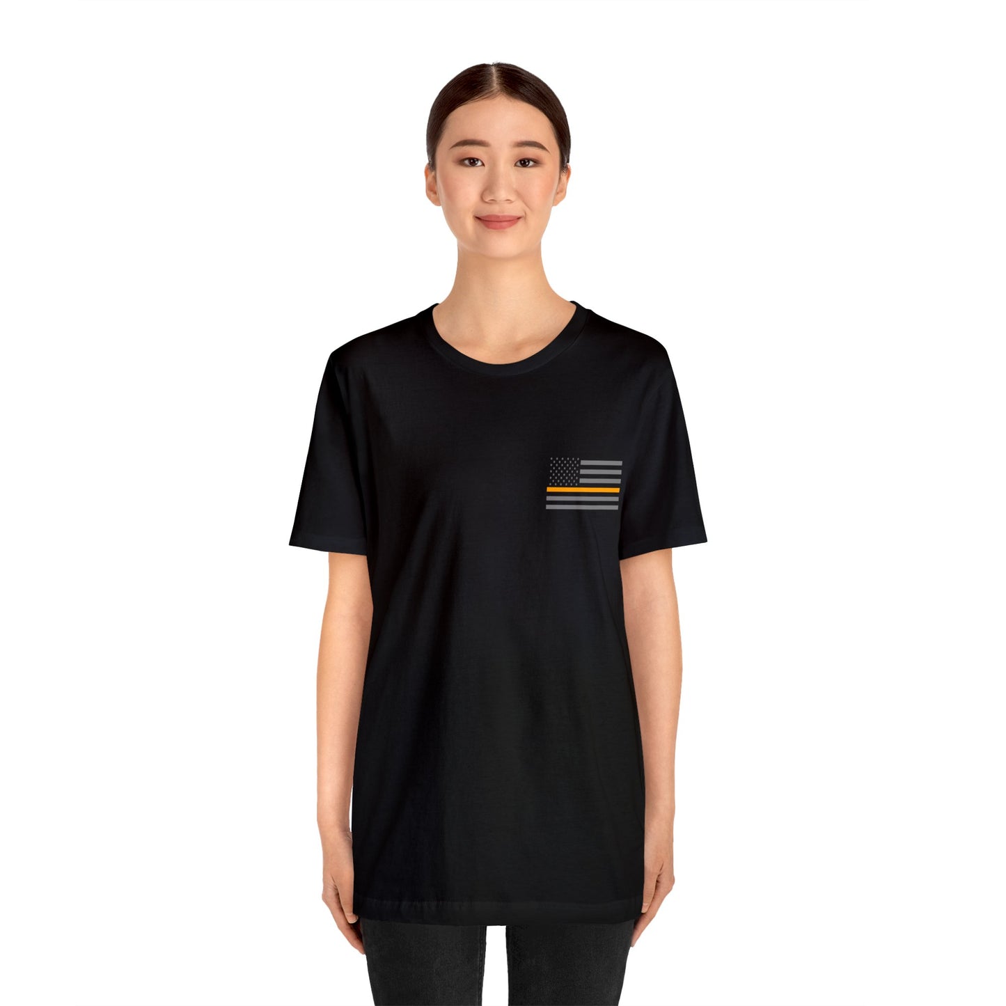 Never Forget Collection (Thin Orange Line) - Unisex Fuser T-shirt