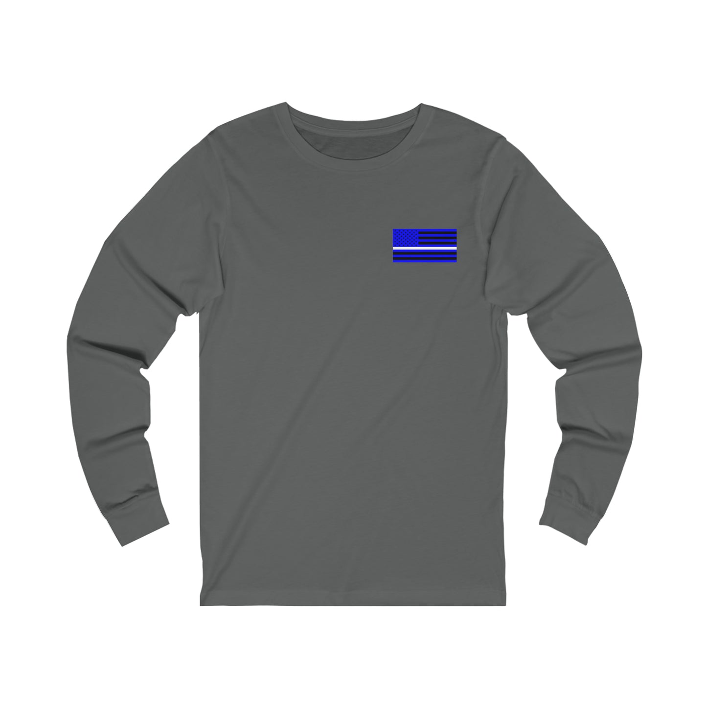 Standard Collection (Thin White Line) - Unisex Jersey Long Sleeve Tee