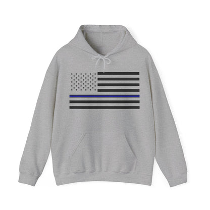 Classic Collection (Thin Blue Line) - Unisex Heavy Blend™ Hooded Sweatshirt