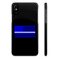 Standard Collection (Thin White & Blue Line) - iPhone Cases