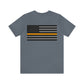 Never Forget Collection (Thin Orange Line) - Unisex Fuser T-shirt