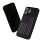 Freedom Collection - (Thin Purple Line) - iPhone Cases