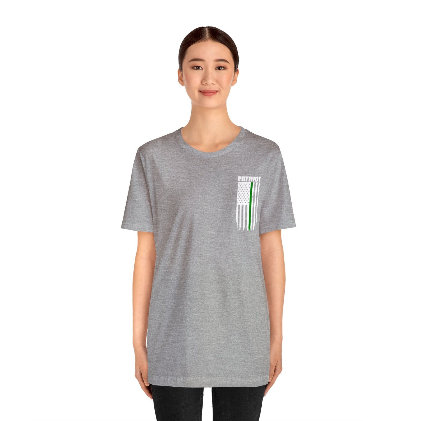 Patriot Collection (Thin Green Line) - Unisex Fuser T-shirt