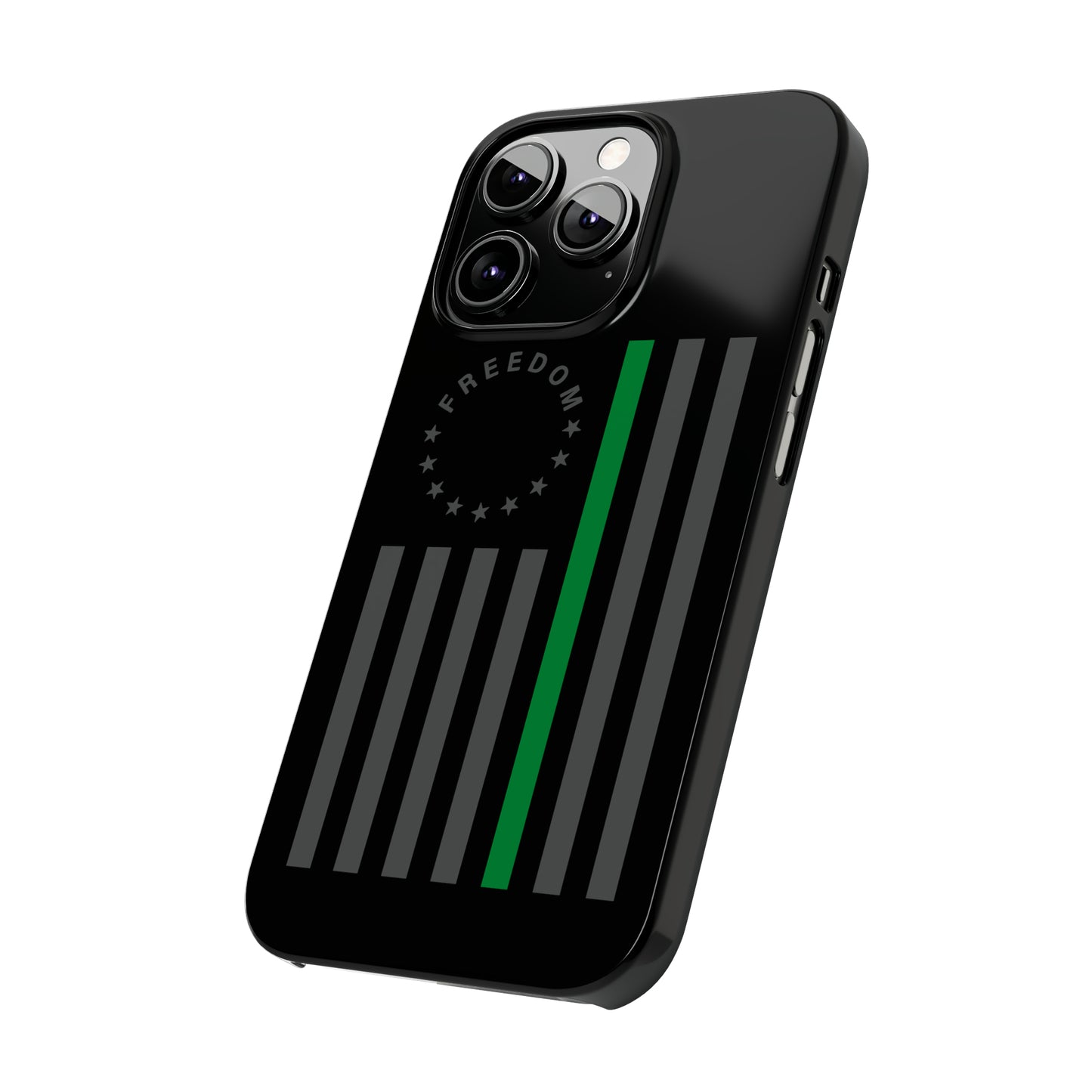 Freedom Collection - (Thin Green Line) - iPhone Cases