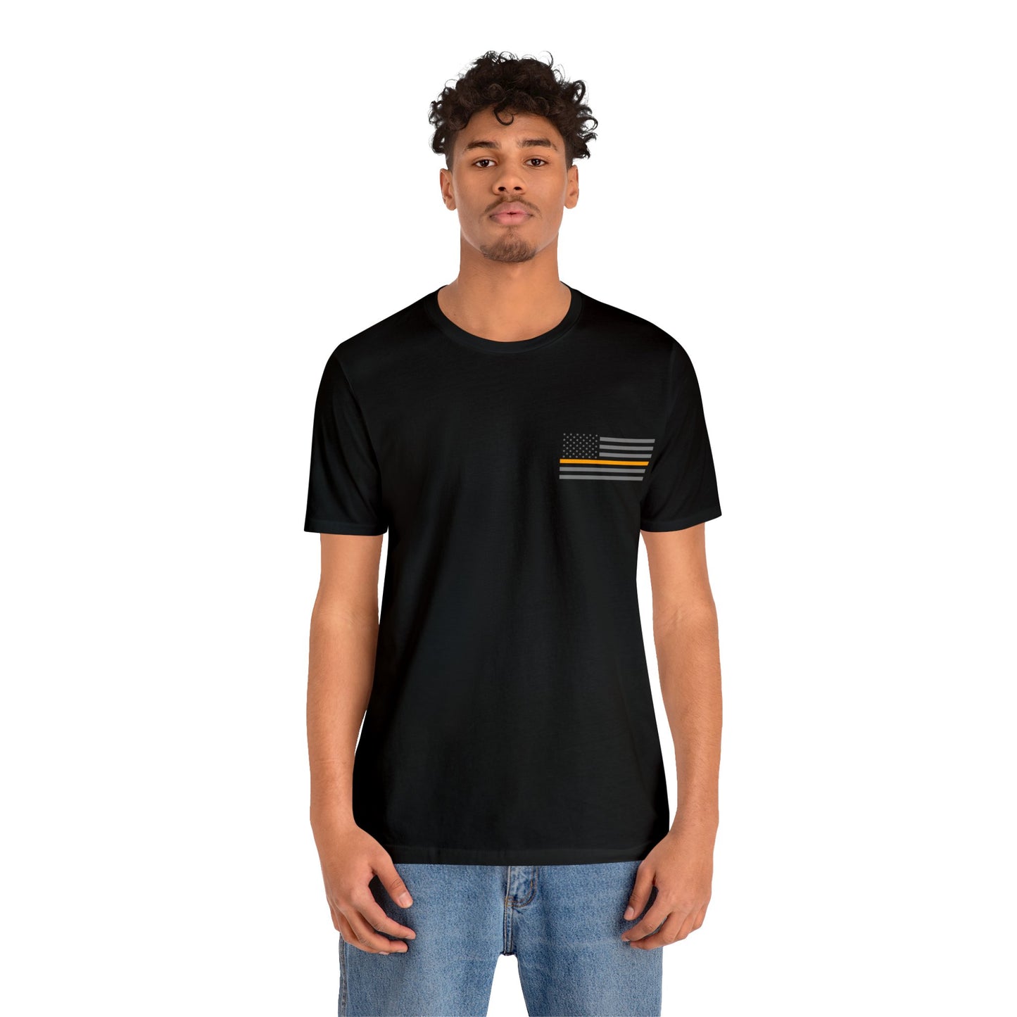 Never Forget Collection (Thin Orange Line) - Unisex Fuser T-shirt