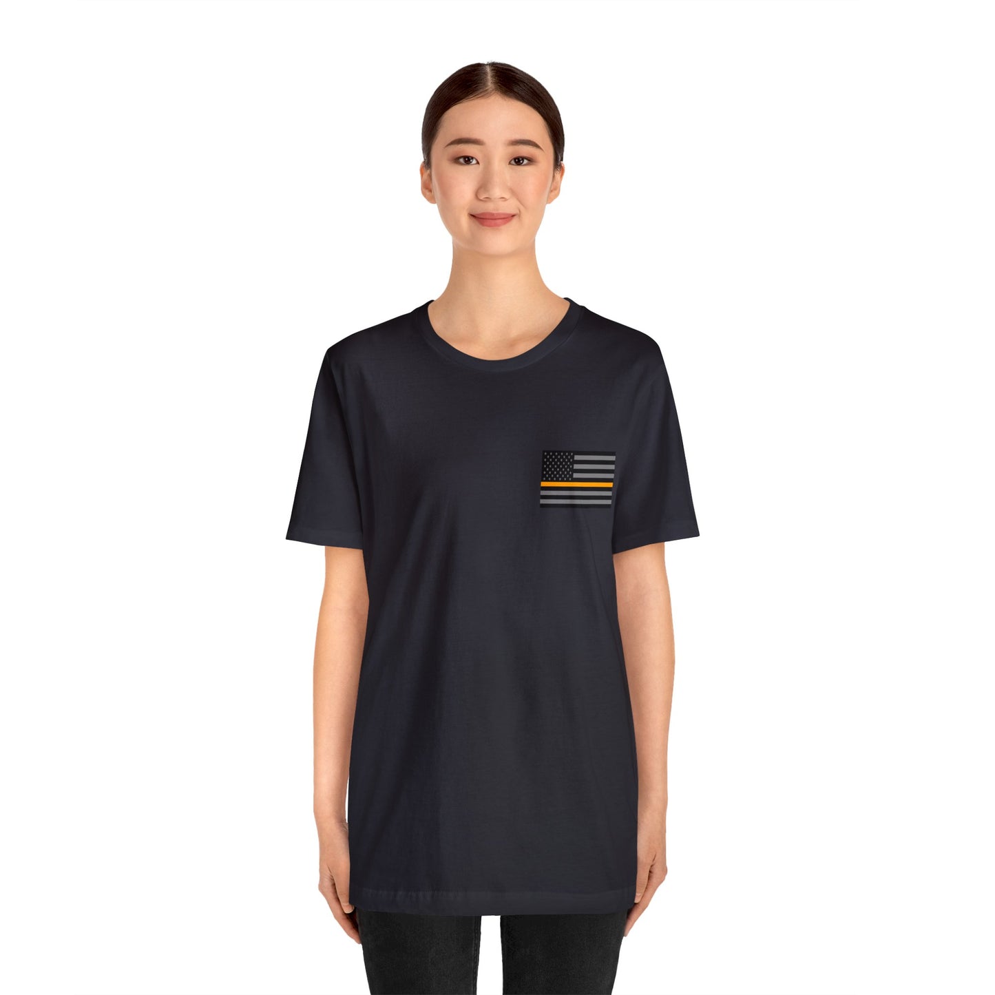 Never Forget Collection (Thin Orange Line) - Unisex Fuser T-shirt