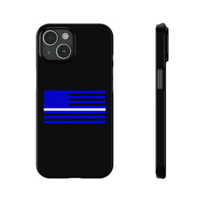 Standard Collection (Thin White & Blue Line) - iPhone Cases