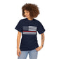 Heavy Cotton Tee - Thin Red Line