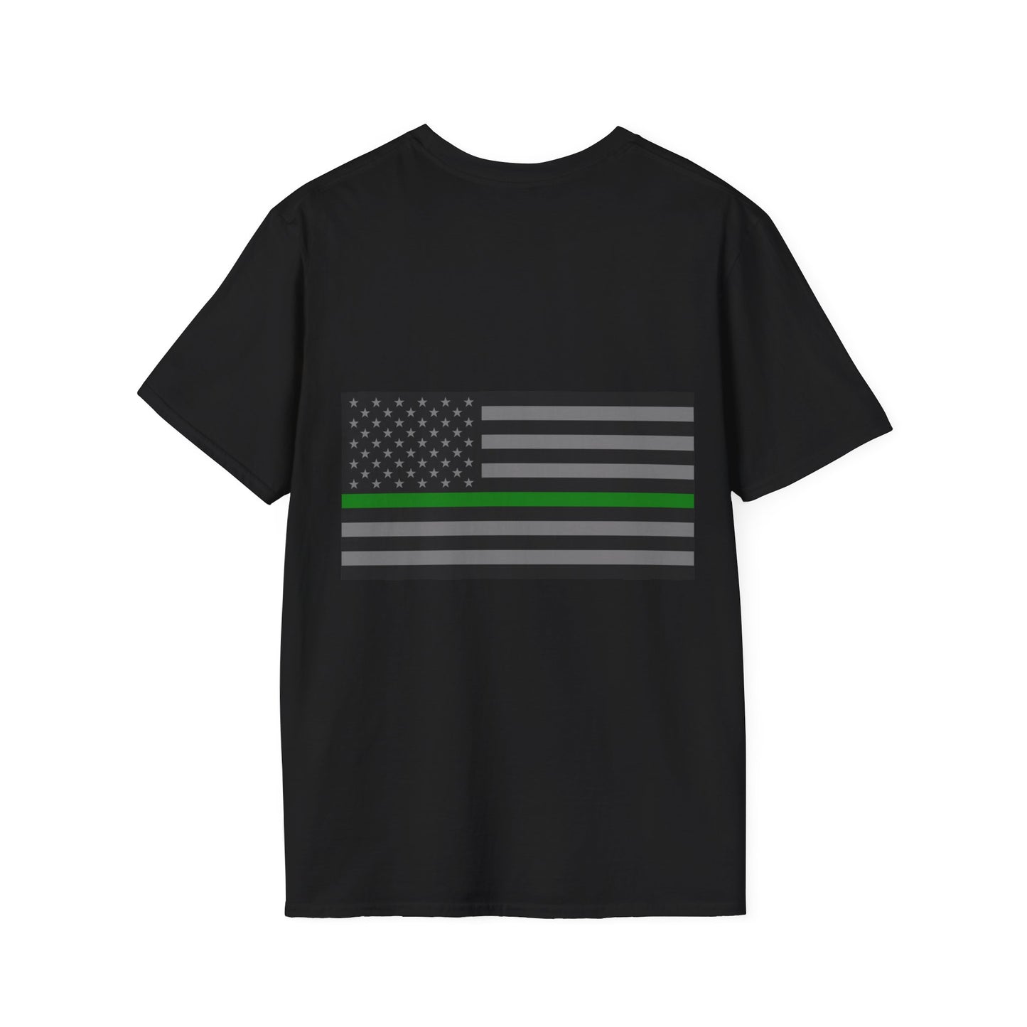 Never Forget Collection (Thin Green Line) - Unisex Softstyle T-Shirt