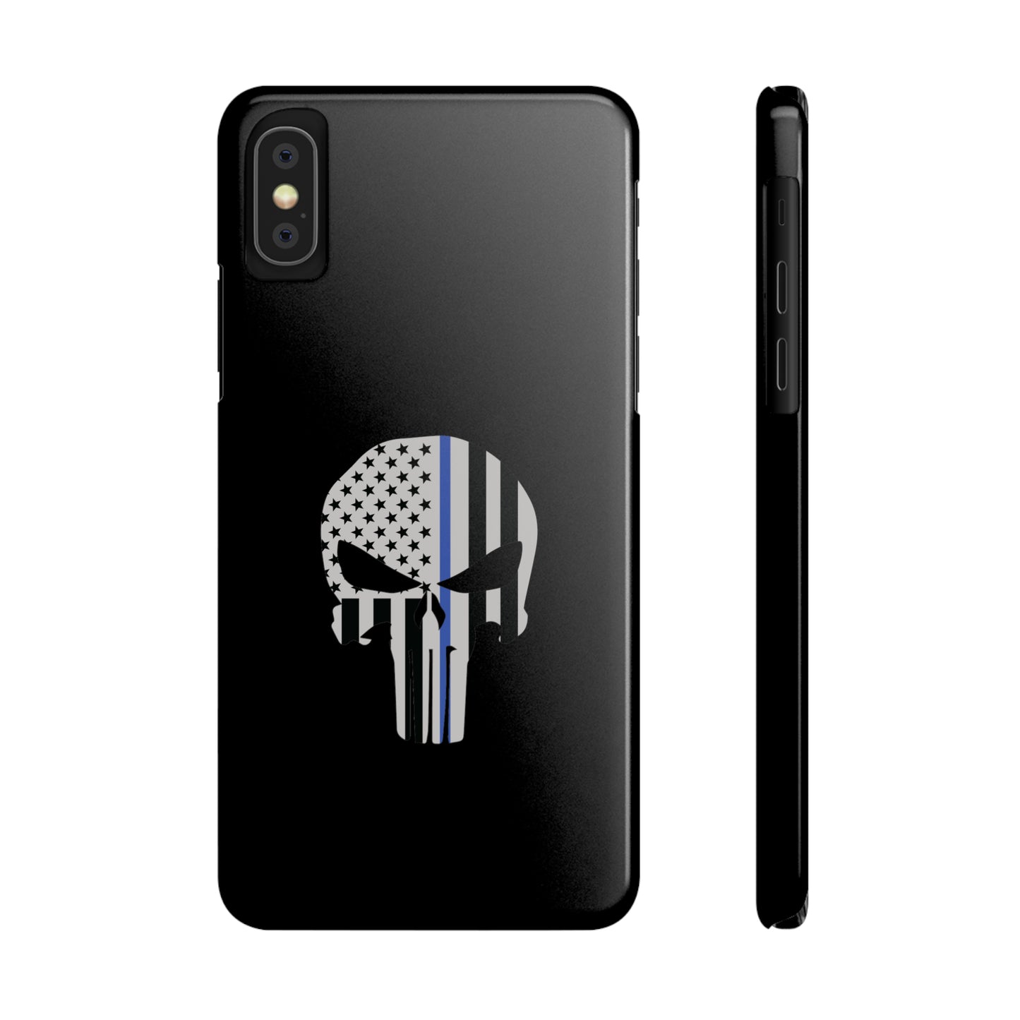 American Punisher Collection (Thin Blue Line) - iPhone Cases