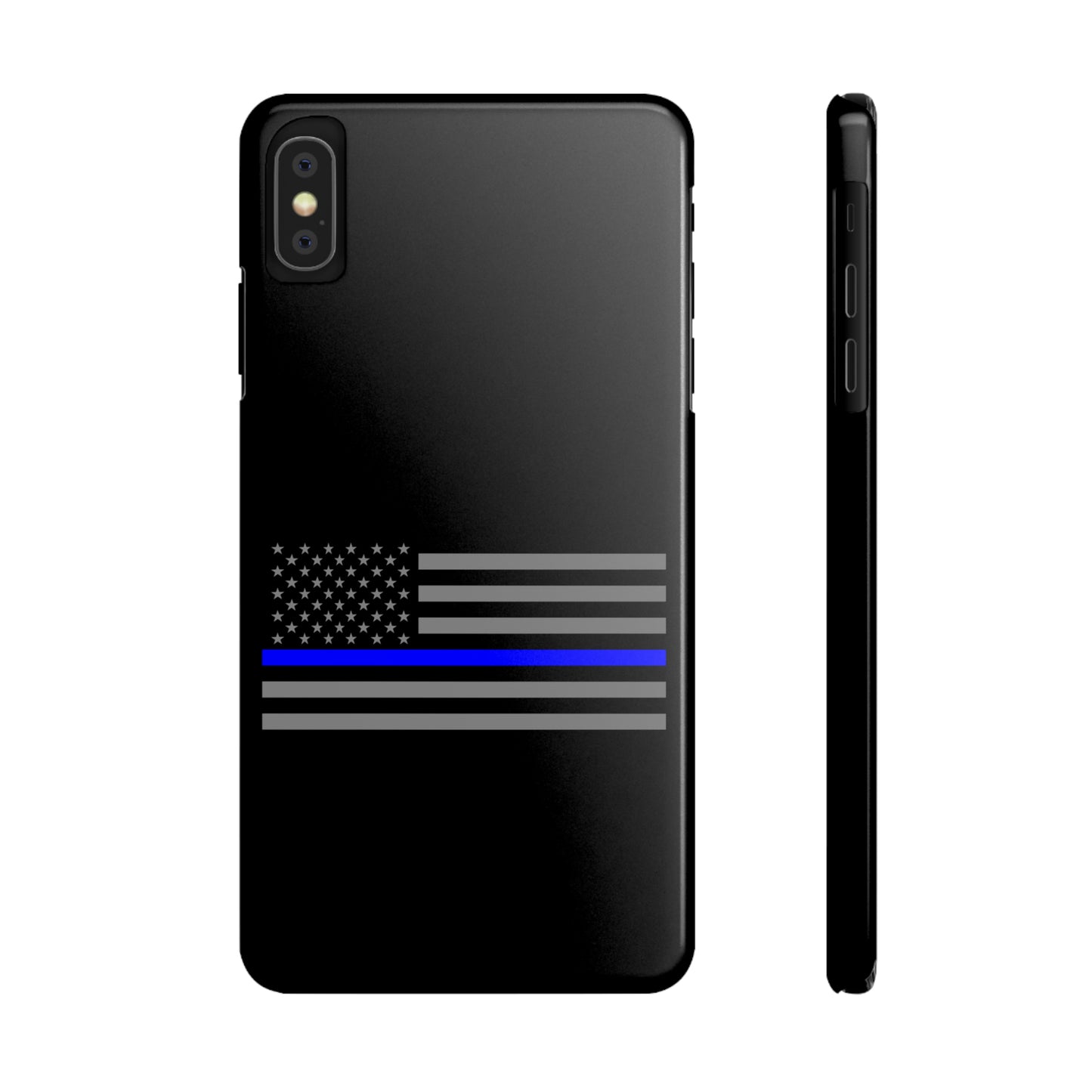 Never Forget Collection (Thin Blue Line) - iPhone Cases