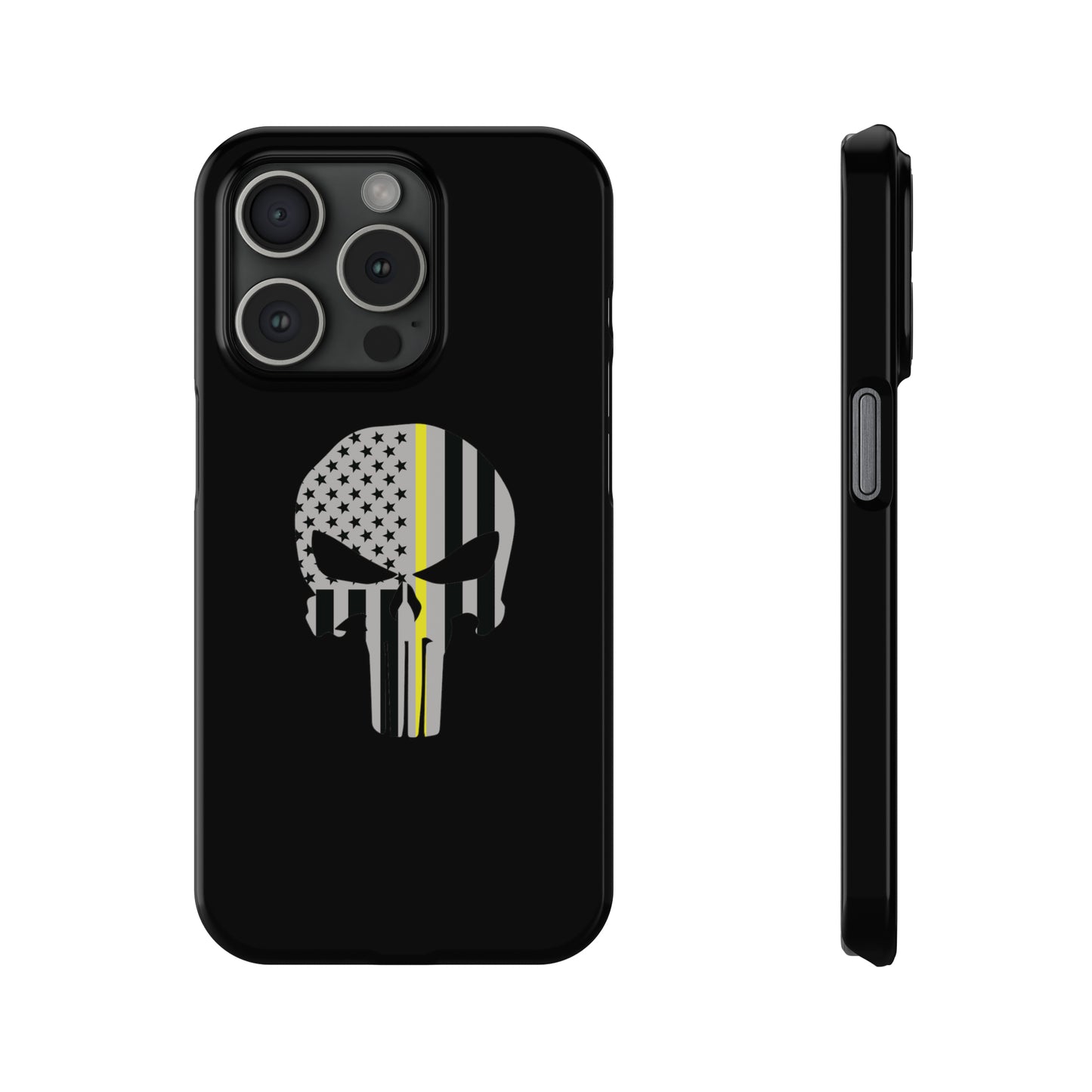 American Punisher Collection (Thin Yellow Line) - iPhone Cases