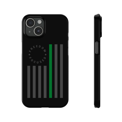 Freedom Collection (Thin Green Line) - iPhone Cases