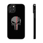 American Punisher Collection (Thin Red Line) - iPhone Cases