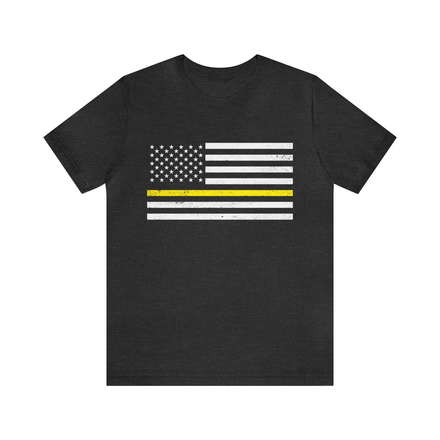 Unisex Jersey Short Sleeve Tee - Thin Yellow Line