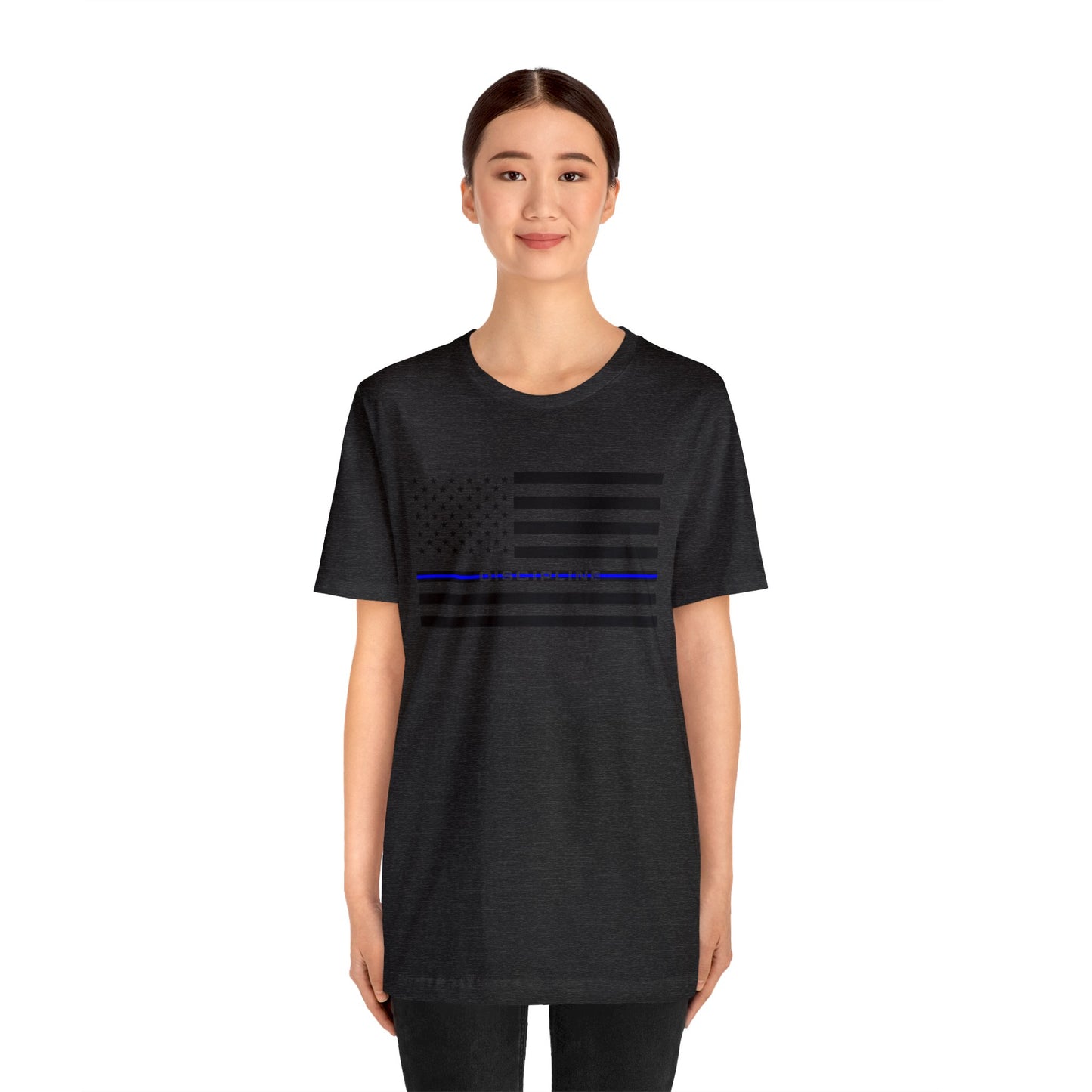 Classic Collection - Thin Blue Line (Discipline) - Unisex Jersey Short Sleeve Tee