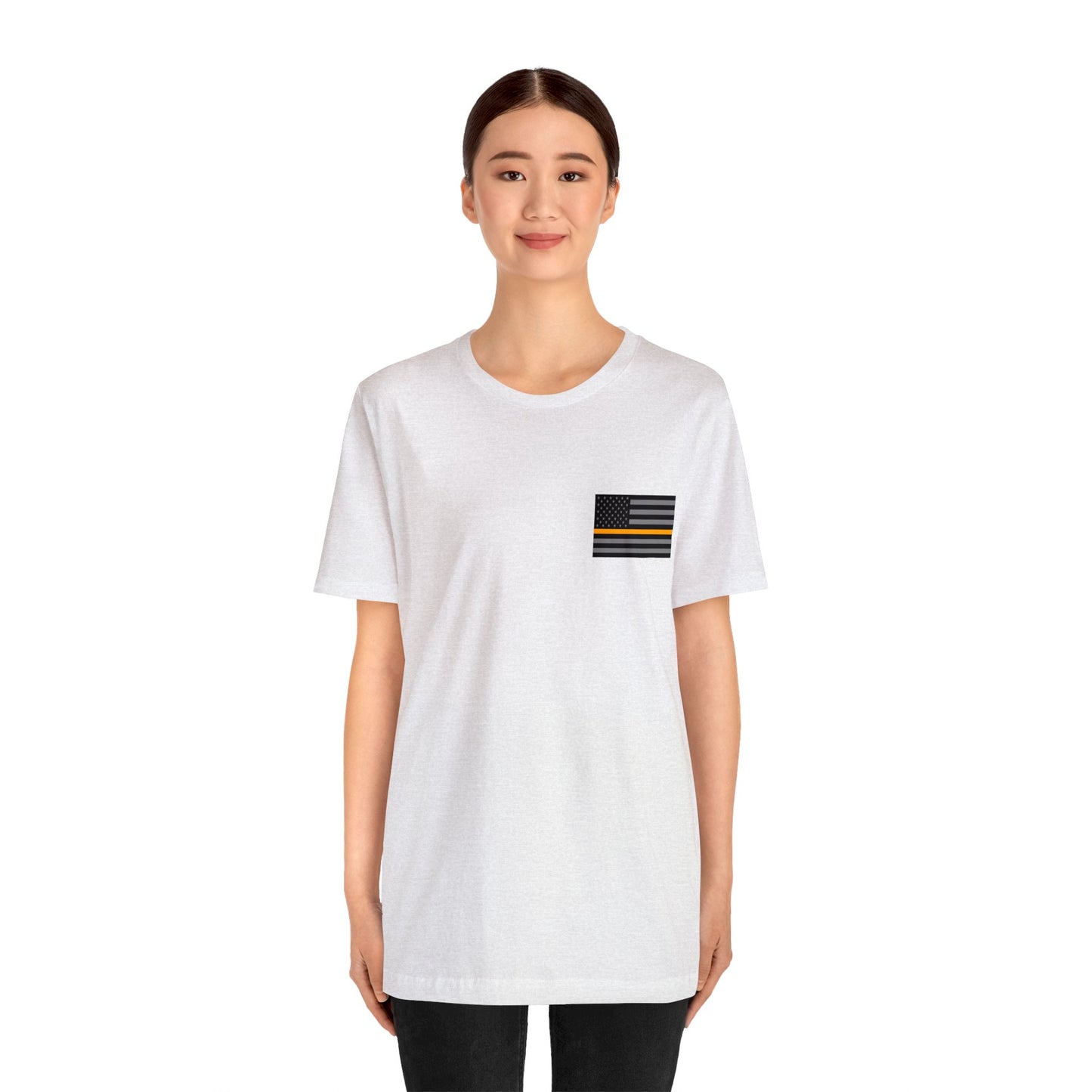 Never Forget Collection (Thin Orange Line) - Unisex Fuser T-shirt