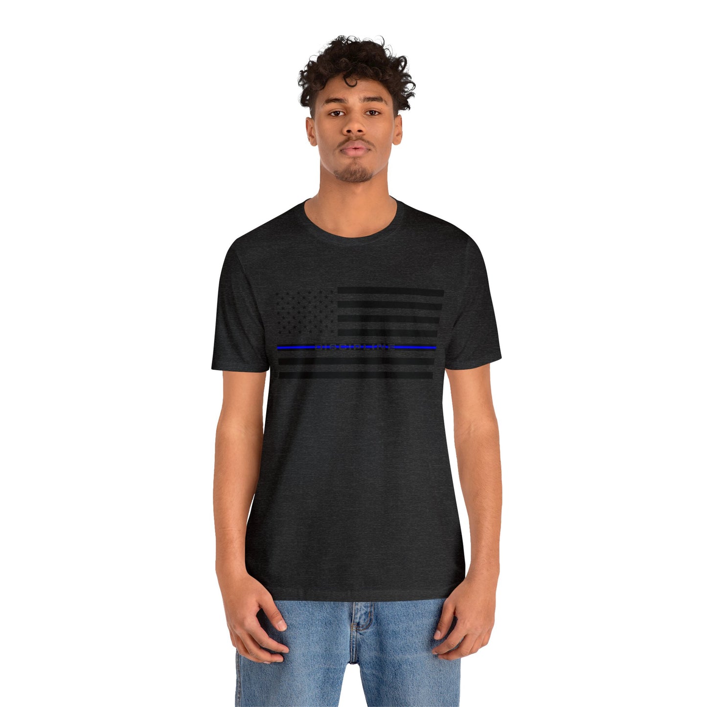 Classic Collection - Thin Blue Line (Discipline) - Unisex Jersey Short Sleeve Tee