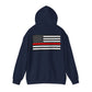 Standard Collection (Thin Red Line)  - Unisex Cruiser Hoodie