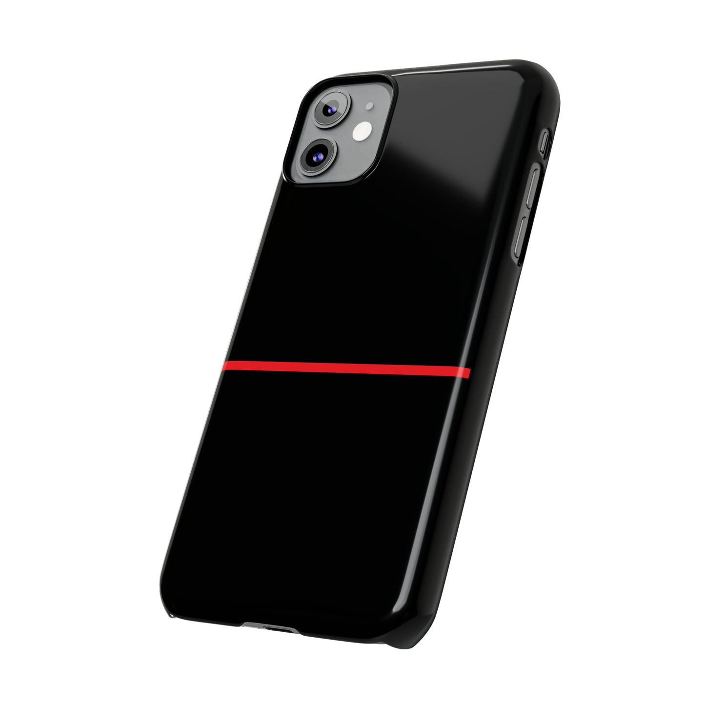 Thin Line Collection (Thin Red Line) - iPhone Cases