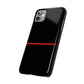 Thin Line Collection (Thin Red Line) - iPhone Cases