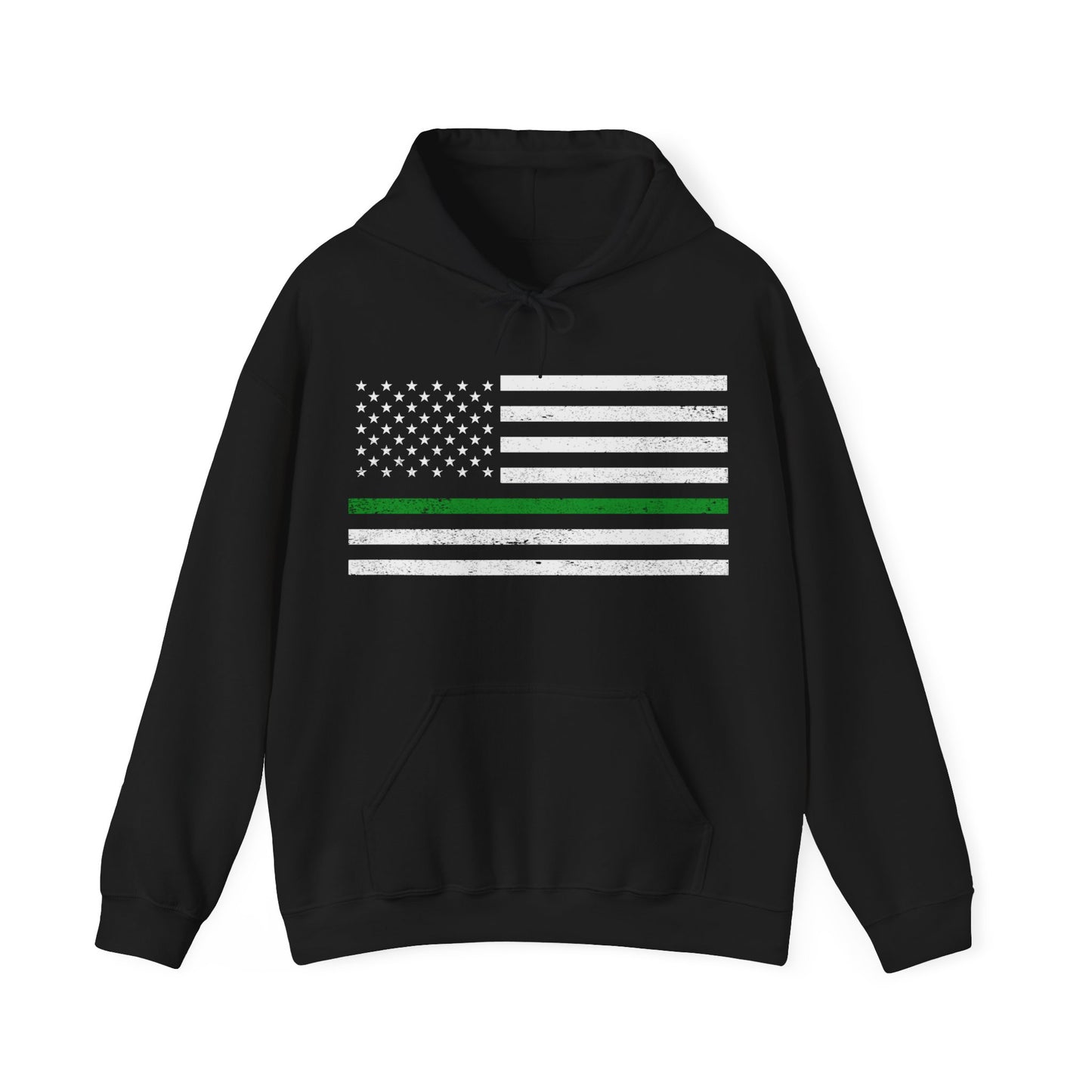 Warrior Collection (Thin Green Line) - Unisex Heavy Blend™ Hooded Sweatshirt