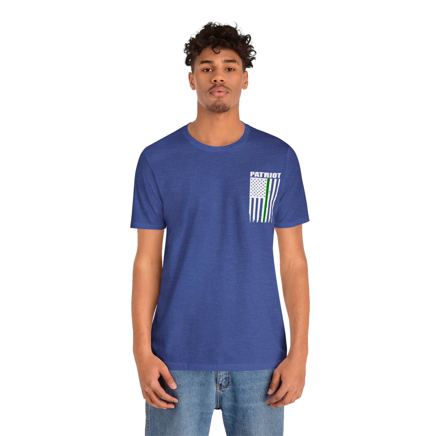 Patriot Collection (Thin Green Line) - Unisex Fuser T-shirt