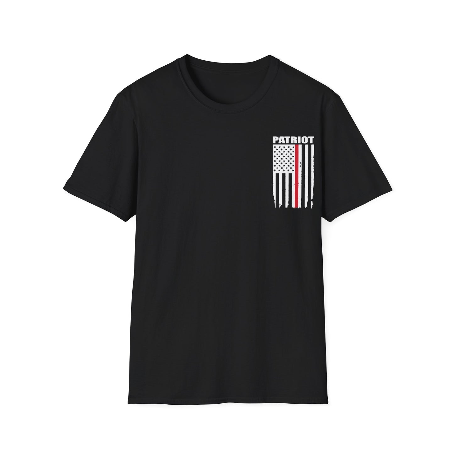 Patriot Collection (Thin Red Line) - Unisex Softstyle T-Shirt