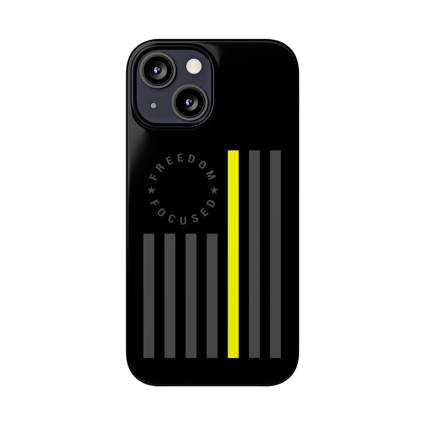 Freedom Collection (Thin Yellow Line) - iPhone Cases