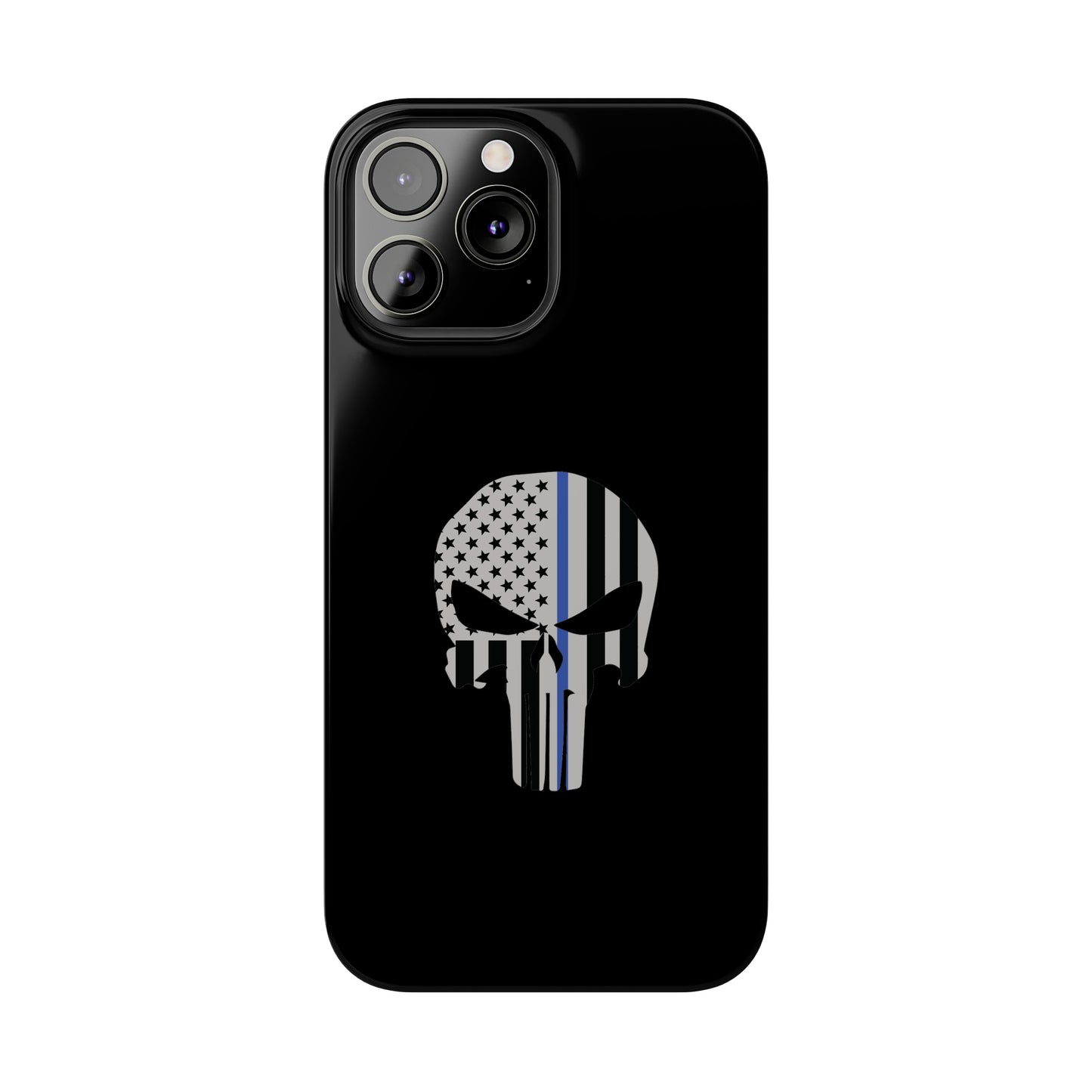 American Punisher Collection (Thin Blue Line) - iPhone Cases