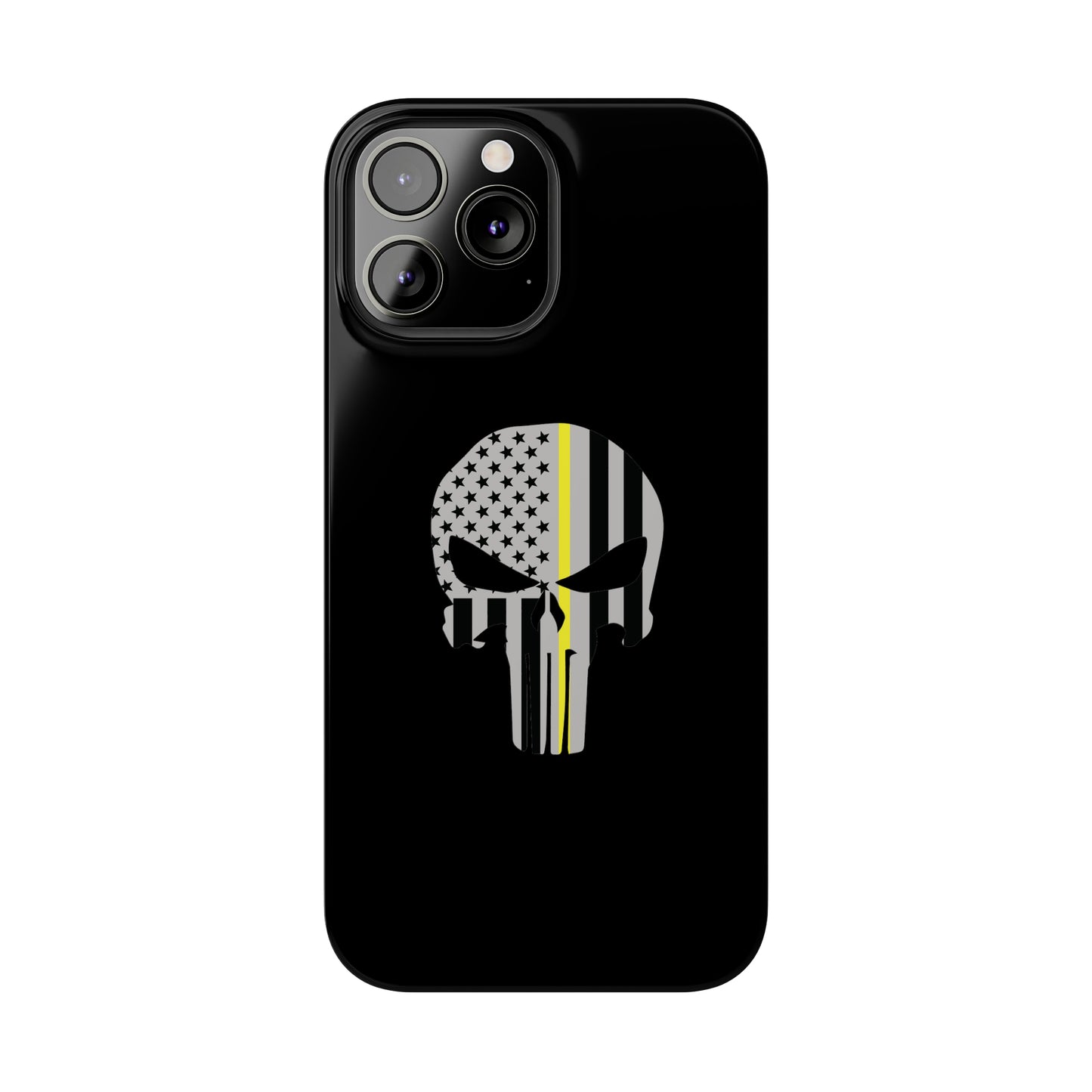 American Punisher Collection (Thin Yellow Line) - iPhone Cases