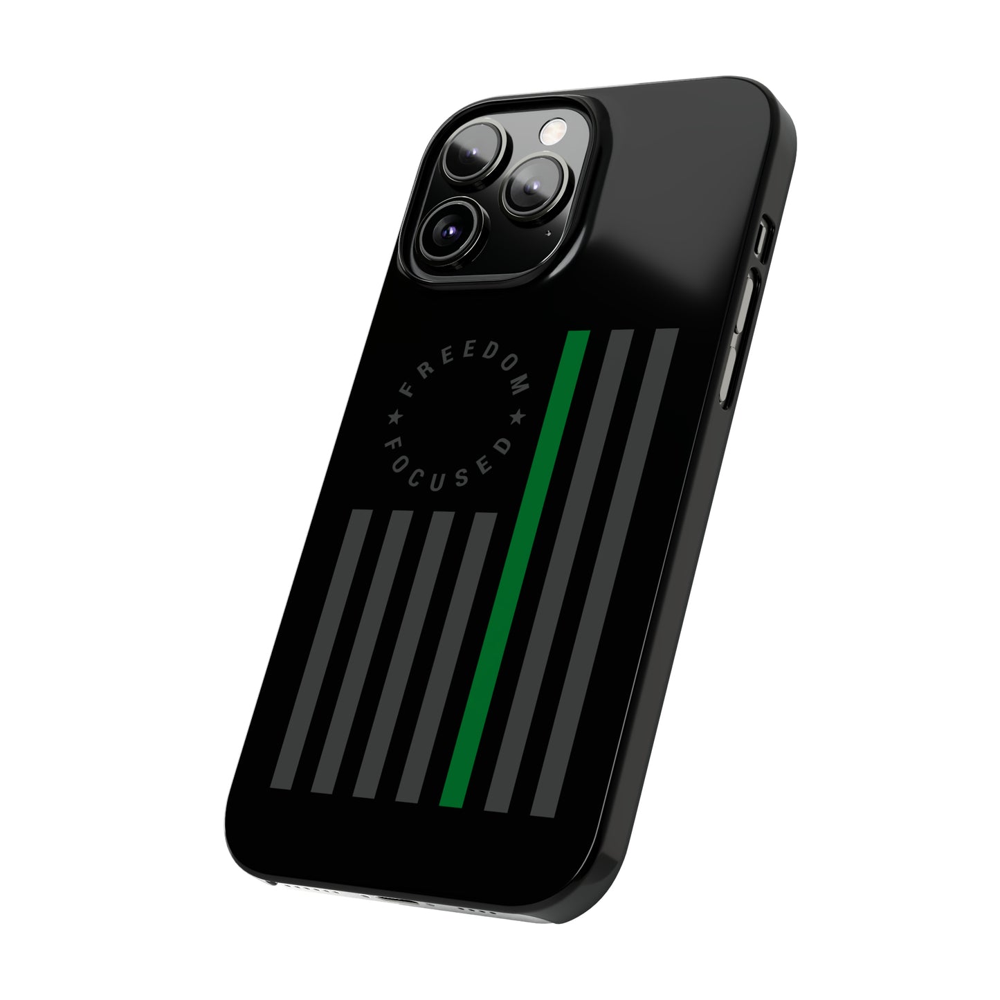 Freedom Collection (Thin Green Line) - iPhone Cases