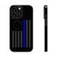 Freedom Collection - (Thin Blue Line) - iPhone Cases