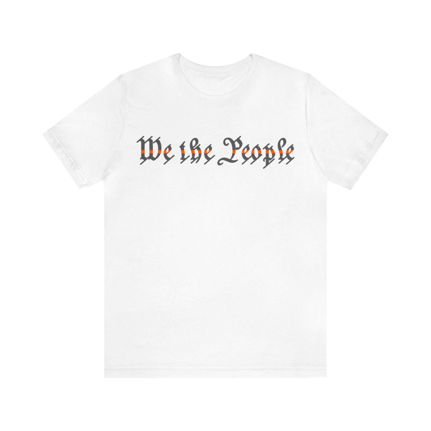 Constitution Collection (Thin Orange Line) - Unisex Jersey Short Sleeve